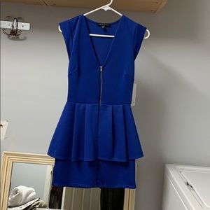 Dress blue great quality wore once